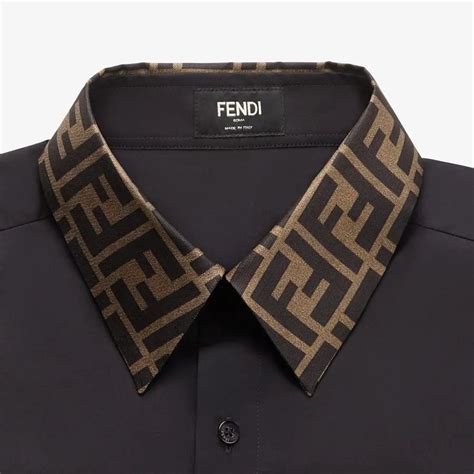 fendi camisa negra|Fendi Casual shirts and button.